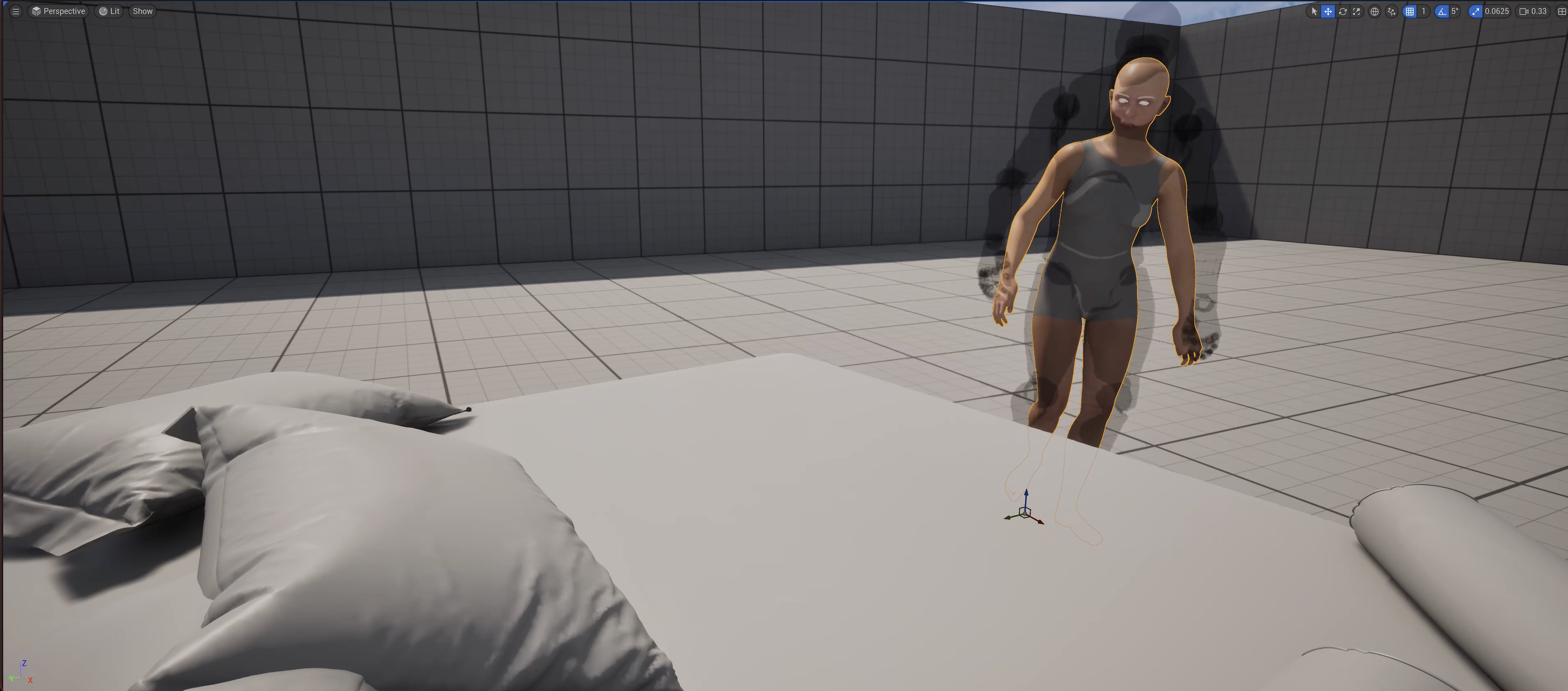 Animateur Unreal Engine en recherche en immersion forensique