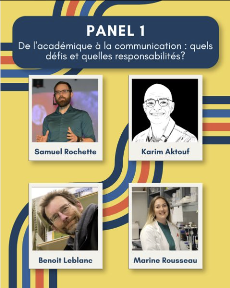 Panéliste invité à ComSciCon-QC 2026